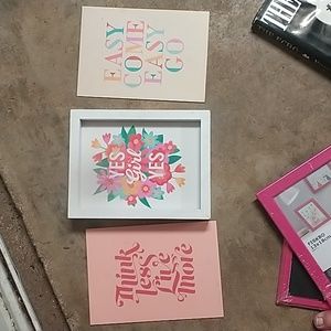 Changeable positive affirmations double sides
